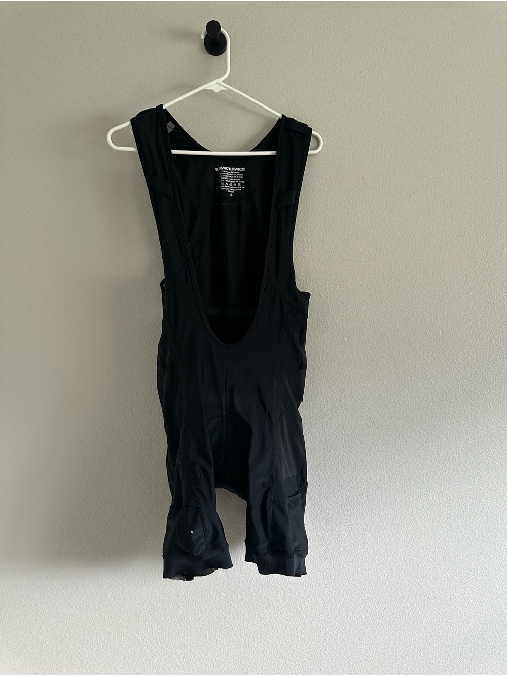 Race Face Stashing Men's Black Cycling Bib Shorts,large